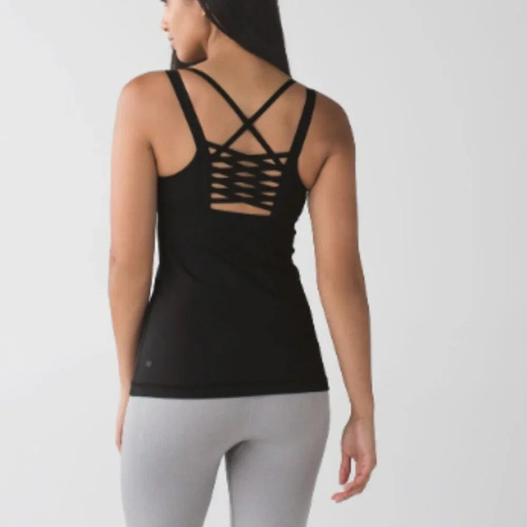 Lululemon Hot To Street Tank black size 4 - Picture 2 of 9
